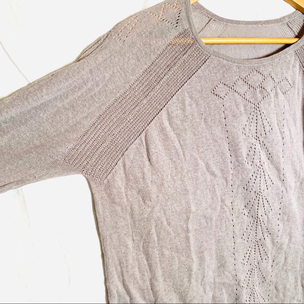 THOUGHT ANNABEL HEMP KNIT TOP XL